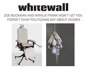 Whitewall Magazine interview with Buckman and Frank about NY Live Arts mural